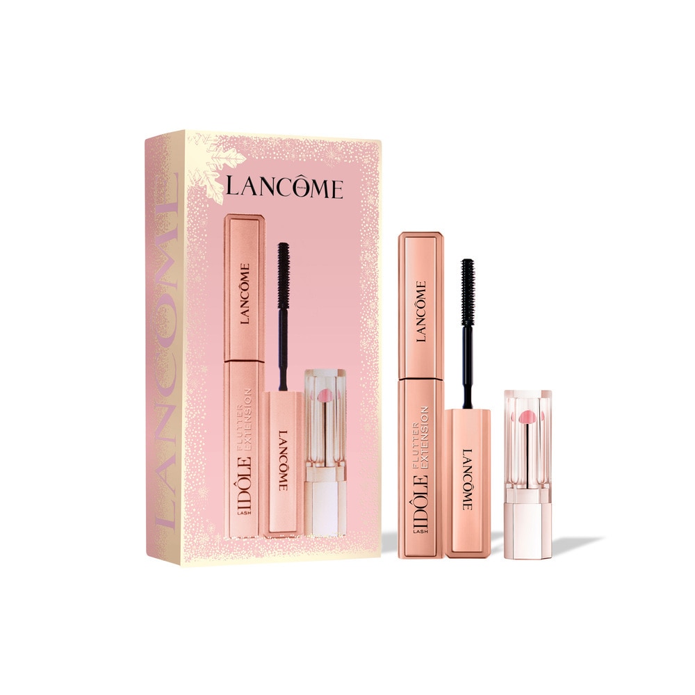 LASH IDOLE FLUTTER EXTENSION SET (SET DE M&Aacute;SCARA DE PESTA&Ntilde;AS Y LABIAL)